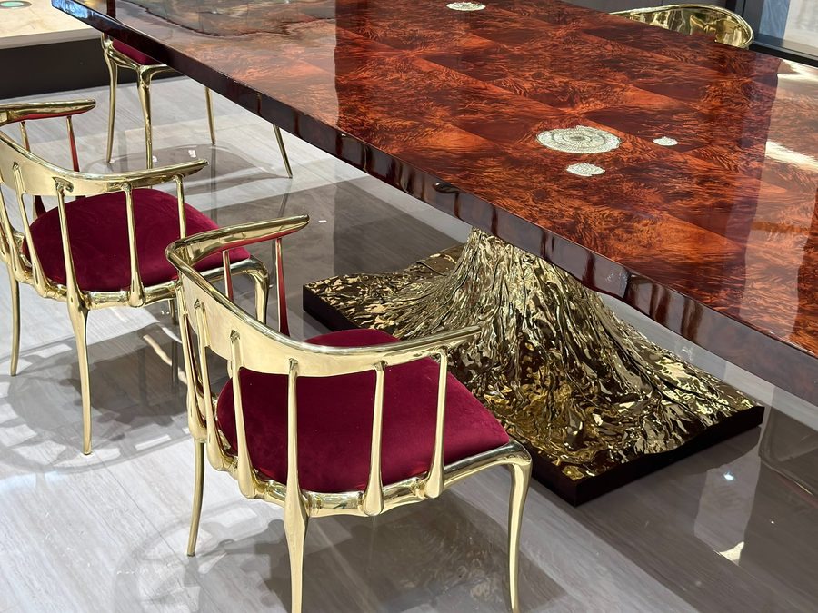 Cast Sample Panel Solid Brass Furniture Factory in Dongguan | Lost-Wax Casting, OEM ...